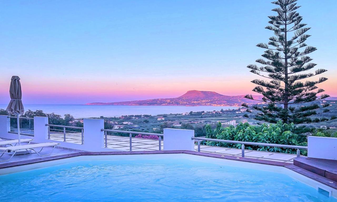 Di Creta Heated Pool 别墅 卡莱维斯